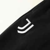 25/26 JUV Black hoodedJacket Tracksuit