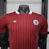 25/26 Ajax Retro Commemorative Edition Red Player Version Soccer Jersey