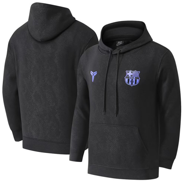 25/26 BAR Snake Pattern Fleece Black Hoody(加绒)