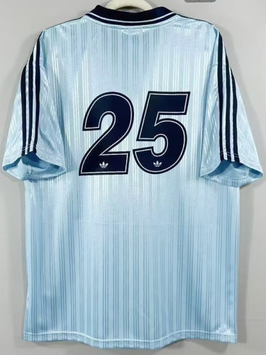 25/26 Live'25 OASIS Light Blue With No25 Tour Soccer Jersey#带25号