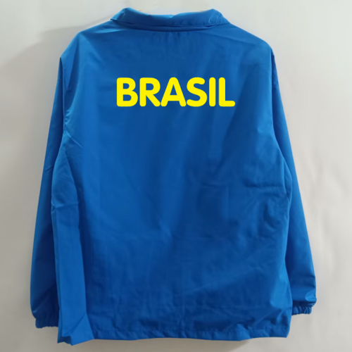 2014 Brazil Blue Appearance windbreaker