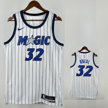 25/26 Magic ONEAL #32 White Home Top Quality Hot Pressing NBA Jersey 25/26 Magic ONEAL #32 White Home Top Quality Hot Pressing NBA Jersey