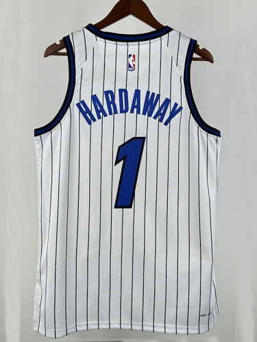 25/26 Magic HARDAWAY # 1 White Home Top Quality Hot Pressing NBA Jersey