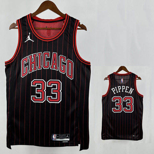 25/26 BULLS PIPPEN # 33 Flying Man Limited Edition Top Quality Hot Pressing NBA Jersey