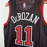 25/26 BULLS DEROZAN # 11 Flying Man Limited Edition Top Quality Hot Pressing NBA Jersey