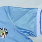 1986/1987 Man City Home Retro Soccer Jersey