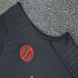 25/26 Bayern Black & Orange Tank top and shorts suit
