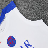 25/26 PSG White Tank top and shorts suit
