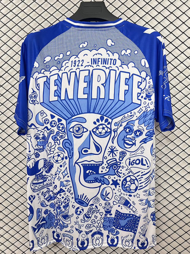25/26 CD Tenerife Limited Edition Fans Soccer Jersey