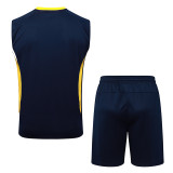 25/26 Santos FC Cyan Tank top and shorts suit#D25184