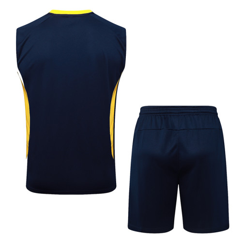 25/26 Santos FC Cyan Tank top and shorts suit#D25184