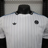 25/26 Newcastle Retro Edition White Player Version Soccer Jersey