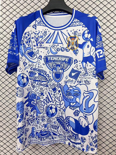 25/26 CD Tenerife Limited Edition Fans Soccer Jersey