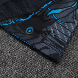 25/26 Napoli Black Inkjet Jacket Tracksuit#A2583