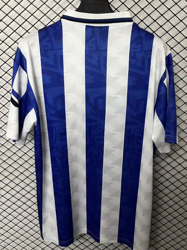 1990/1991 Sheffield Wednesday Home  Retro  Soccer Jersey