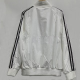 25/26 RMA White Retro Embroidery windbreaker