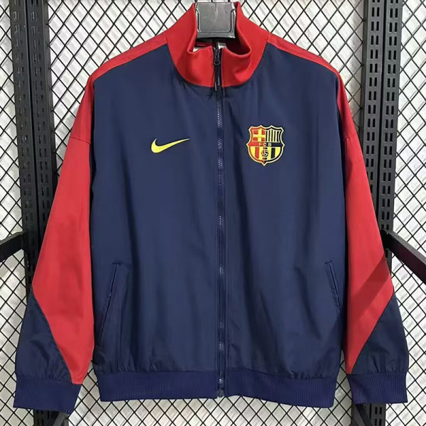25/26 BAR Royal Blue &Red Retro windbreaker