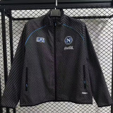 25/26 Napoli Black Embroidery windbreaker