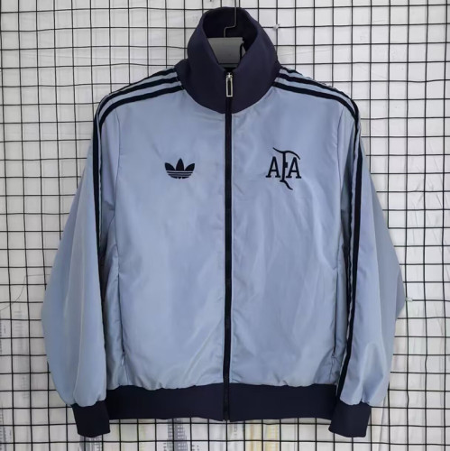 25/26 Argentina Lake Blue Embroidery windbreaker