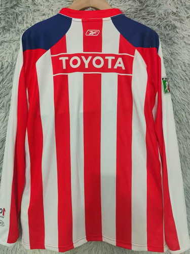 2006/2007 Chivas Home Long Sleeve  Retro Soccer Jersey (长袖)