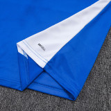 25/26 Al Hilal Blue Ｋids Half Pull Tracksuit #E25169(半拉链、童装)