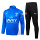 25/26 Al Hilal Blue Half Pull Tracksuit #B5100(半拉链)