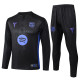 25/26 BAR Steel Seal Edition Black Half Pull Tracksuit #B2596(半拉链)