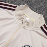 25/26 Ajax Beige Kids Half Pull Tracksuit #E2516 (半拉链、童装)