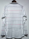 2003/2004 Man Utd Third  Long Sleeve Retro Soccer Jersey