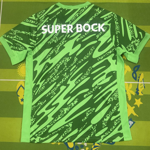25/26 Sporting Lisbon Ｇoalkeeper Green Fans Soccer Jersey