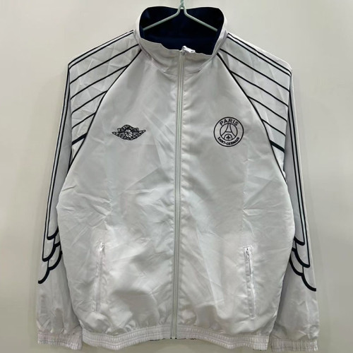 25/26 PSG Royal Blue &White Double Sided Windbreaker (双面风衣)