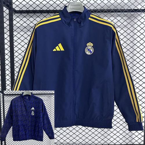 25/26 RMA Royal Blue Double Sided Windbreaker (双面风衣)