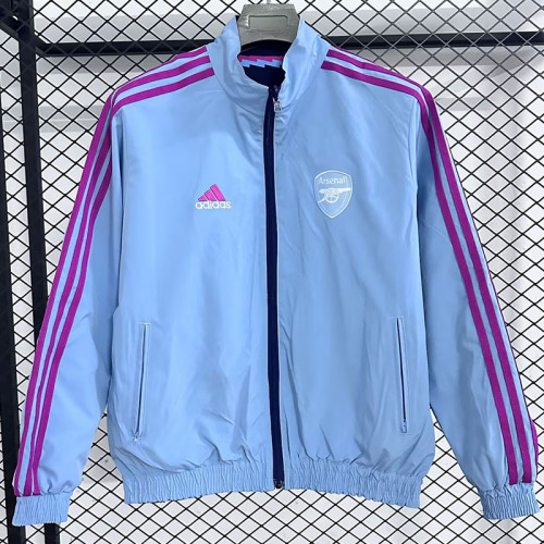 25/26ARS Sky Blue and Royal Blue Double Sided Windbreaker (双面风衣)