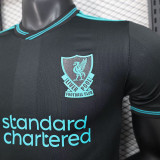 25/26 LIV Special Edition Black & Green Player Version Soccer Jersey