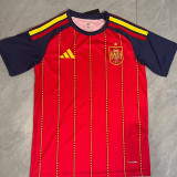 26/27 Spain Home Fans Soccer Jersey