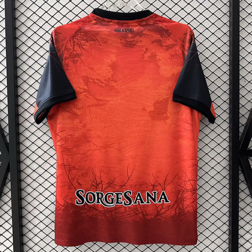 25/26 Napoli Halloween Orange Fans Soccer Jersey