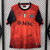 25/26 Napoli Halloween Orange Fans Soccer Jersey