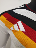26/27Germany Home Long Sleeve Player Version Soccer Jersey#带四星