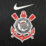 25/26 Corinthians Away  Player Version Soccer Jersey(Print all sponsors、球员全广告）