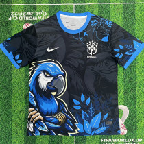 25/26 Brazil Eagle Special Edition Black Blue Fans Soccer Jersey