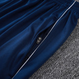 25/26 Al-Nassr Royal Blue Half Pull Tracksuit #B25110 (半拉链)