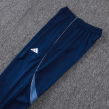 25/26 Al-Nassr Royal Blue Half Pull Tracksuit #B25110 (半拉链)