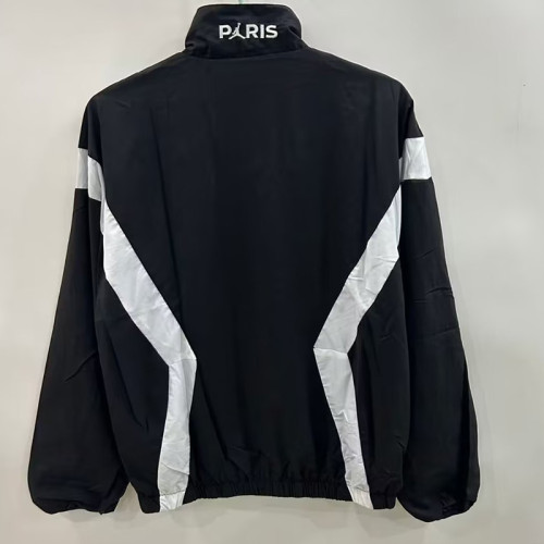 25/26 PSG Black Sports windbreaker