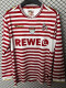 Copy 25/26 FC Köln Carnival Red and White Long Sleeve Soccer Jersey