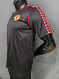 25/26 Man Utd Retro Editio Black Player Version Soccer Jersey