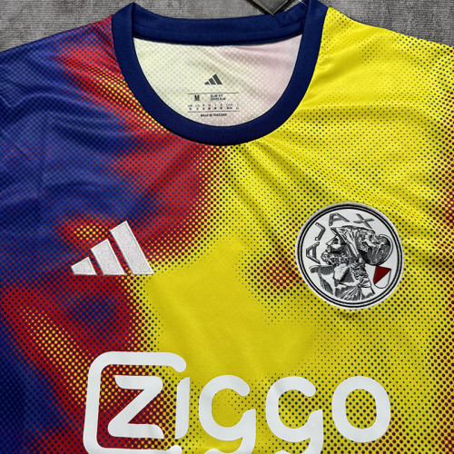25/26 Ajax Blue & Yellow Training Shirts