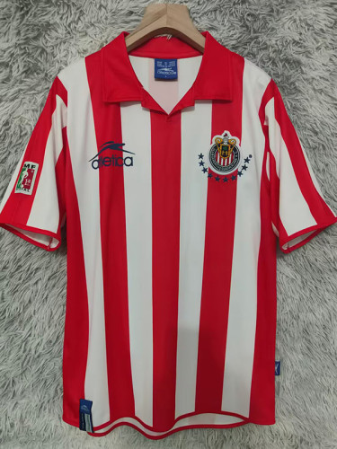 2003/2004 Chivas Home Retro Soccer Jersey
