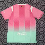 25/26 BAR Special Edition Pink Green Fans Soccer Jersey