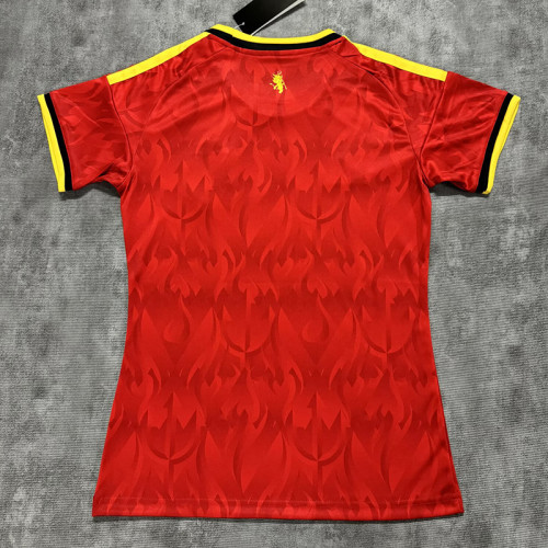 25/26 Belgium Home Women Soccer Jersey#女