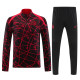 25/26 ATM Black &Red Streaks Half Pull Tracksuit  (半拉链)